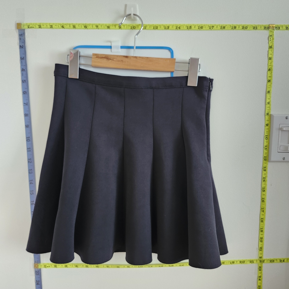A-line Black Skirt